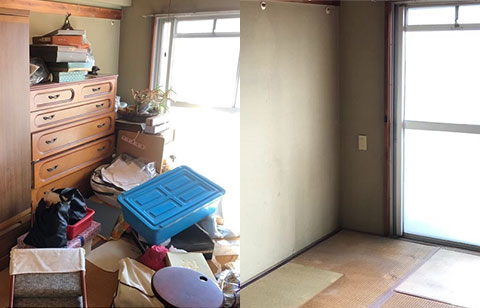 両親の市営住宅をお願いしました。